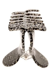 France Luxe Jumbo Couture Jaw Opera Silver