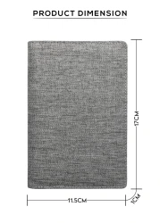 PARA JOHN RFID Blocking Slim &amp; Lightweight Genuine Leather Passport Holder Cover Case &amp; Travel Wallet for Men And Women