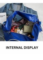 Mei Lifestyle Large Capacity Unisex Sports Gym Travel Duffle Bag With Shoulder Strap