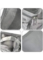 6pcs/set Lightweight Travel Bags Men and Women Cubes Gray