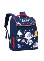 Eazy Kids Astronaut School bag-Blue