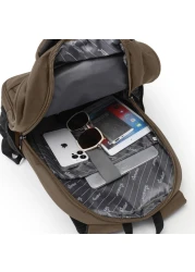 Senator Backpack 18.5 Inch Unisex Nylon Lightweight Water Resistant with Laptop Compartment for Travel Business College School bag, Casual Hiking Travel Daypack KH8105 Beige