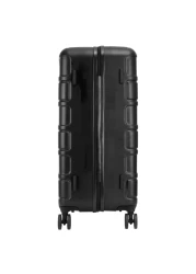 أمريكان توريستر بريكلين حقيبة سفر صلبة بعجلات دوارة ، 69 سم - أسود