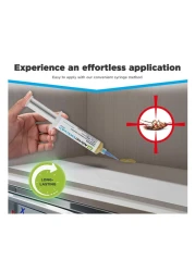 Buy 3 Gel 1 Free Cockroach Gel Ready-To-Use Cockroach Gel Bait - Outdoor &amp; Indoor Roach Killer with Syringe Applicator