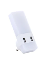 Suntech LED Night Light With USB Ports A92 White