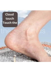 Cute Cartoon Bathroom Rug Shower Room Microfiber Rug Non-slip Absorbent Foot Mat Plush Bathroom Door Mat Soft Rug (50x80cm)