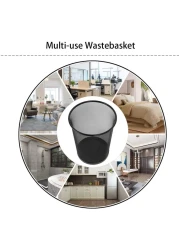 LAVISH 2 Pcs Steel Round Mesh Wastebasket Recyling Bin,Rubbish Paper Trash Can Size-26.5x22x28.5CMfor Bathroom, Bedroom, Office