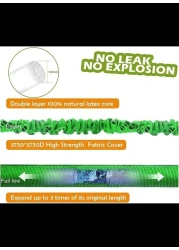 Radiotronics Garden Hoses Garden Hose Retractable Flexible Hose Hose Plastic Hose with Watering Car Wash hosing Pipe (Green 150ft)