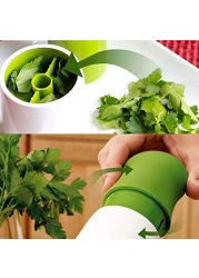 Herb Grinder，ShowTop Spice Mill Parsley Shredder Chopper Vegetable Cutter Garlic Coriander Spice Grinder Crusher Kitchen Accessories