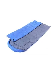 Jannah Outdoor Camping Summer Sleeping Bag 200g Envelope Hooded Sleeping Bag (Blue)