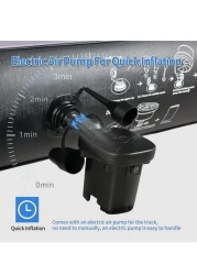 Generic Large Truck Bed Air Mattress, Thick Leak-Proof Truck Bed Mattress With Pump, Pillows, Portable Air Mattress For Truck, Tent And Camping, Gray