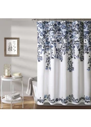 Adjustable Shower Curtain Rod Grey 190cm