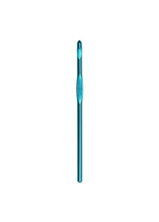 Susan Bates Silvalume Aluminum Crochet Hook 512 Size H 8 Turquoise
