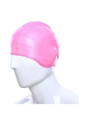 سوبريم سبورتس قبعة سباحة من السيليكون - وردية