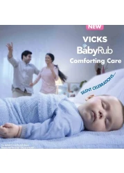 Vicks Babyrub Soothing Vapour Ointment Clear 50g