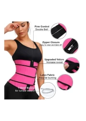 حزام ساونا من النيوبرين مدرب خصر للنساء حزام فقدان الوزن مشد للجسم حزام التحكم في البطن حزام التخسيس واللياقة البدنية
