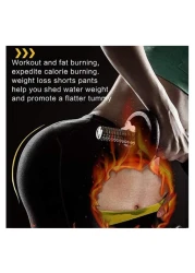 Women Neoprene Sauna Sweat Workout Shorts Weight Loss slimming thermo pants Leggings for Fat Burning weight loss Body Shaper, Fits Swimming Sauna Yoga Gym Cycling,XL