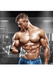 ULTIMAX adjustable Fitness Dumbbell Weights for Fitness Dumbbells Gym Dumbbell Set Adjustable Dumbbell Set with Barbell Connecting Rod Gym Weights-30kg