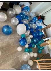 Electric Air Balloon Pump,Portable Dual Nozzle Electric Baloon Pump Inflator/Blower - 220V-240V 600W Electric Balloon Blower Pump for Party Decoration, Faster and Save Time