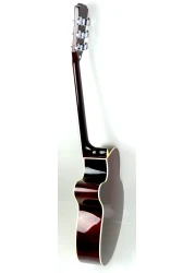 Mike Music 40Inch Acoustic Guitar With Bag And Strap And Extra Strings And Capo And Guitar Picks (40 Inch Glossy, Sunburst)