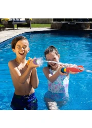 ULTIMAX Water Pistols, Foam Water Gun,Squirt Guns, Watering Toys Outdoor Beach Water Pool Toys Water Spray Tube Water Blaster (6, Multicolor)