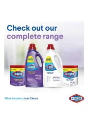 كلوركس للملابس الملونة، يزيل البقع و يزهي الألوان، 900 مل