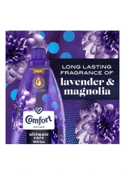 كومفورت منعم أقمشة المركز برائحة اللافندر والماغنوليا لعطر يدوم طويلاً 1.5 لتر