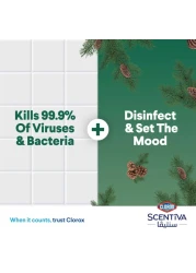 Clorox Scentiva Disinfectant Floor Cleaner, Mediterranean Pine Forest, 3L