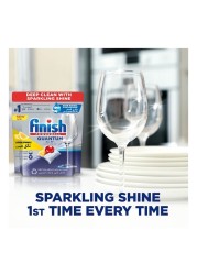 Finish Powerball Quantum All In 1 Lemon Sparkle Dishwasher Detergent 12 Tablets