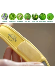 PARAKITORefill Pellets for Mosquito Repellent Bracelets Mosquito Pellets with Citronella Oil Peppermint Oils Hiking Camping Accessories 2 Refills 15 Days Each