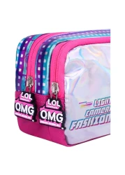 MGA L.O.L.-Omg Lights Camera Fashion Printed 2 Compartment Pencil Case