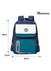 Eazy Kids - School Bag wt Trolley, Blue