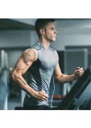 PAGOW 5 Sheets Temporary Tattoo Letters Waterproof Fake Tattoos Temporary Tattoo Stickers for Adults Men Women Face Body Fingers Black