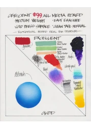 Crescent No 99 Cold Press Illustration Board 9 x 12 Inches Pack of 40