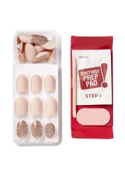 كيس إمبرس براس أون مانيكور- أظافر إصطناعية قصيرة 83654 إيفاناس 30 قطعة