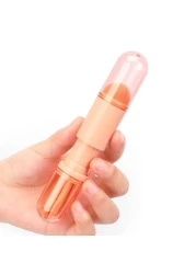 مجموعة فرش مكياج متعددة الأغراض من Mei Lifestyle مكونة من 4 قطع مناسبة للسفر