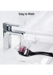 Derma Roller for Hair Growth, Skin Tightening, Beard Care, Acne Scars, and Stretch Marks Microneedling Roller for Face, Scalp &amp; Beard Easy-to-Use Skincare Tool
