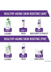 CeraVe Eye Repair Cream Under Eye Cream for Dark Circles and Puffiness Delicate Skin Under Eye Area with Hyaluronic acid and Ceramides Non-comedogenic, Fragrance Free 0.5Oz, 14 ML
