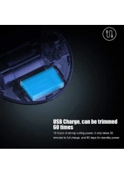 Jinyi Electric Nail Clipper, Adults Nail Trimmer Baby Nail File With USB Rechargeable, Automatic Nail File Manicure Trim Polish For Newborn Infant Toddler Kid Elderly