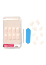 Kiss Salon Acrylic Nude Nails KNA03 Pink 28 PCS