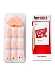 Kiss imPRESS Press-On Manicure Nails So French KIMM04C