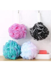 BTYMS 4 Pieces Shower Loofahs Bath Sponges 60g Bath Scrunchies Mesh Pouf Exfoliating Loofa for Body Washing