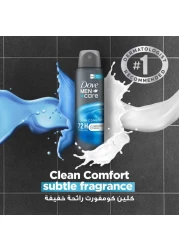 دوف كلين كومفورت بخاخ مزيل عرق للجسم ومضاد للتعرق 150 ملل