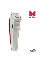 Moser Professional Cord/Cordless Hair Clipper 1430-0150 Burgundy