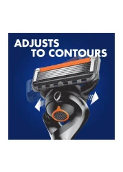 جيليت ماك 3 توربو شفرات لإعادة التعبئة لماكينة الحلاقة للرجال - أزرق 12 قطعة