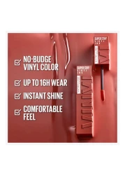 Maybelline New York Superstay Vinyl Ink Liquid Lipstick 120 Punchy 4.2ml