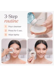 Reusable Cotton Rounds for Face 20 Pack Soft Reusable Makeup Remover Pads with Washable Drawstring Laundry Bag Bamboo Holder All Skin Type Skincare Set Facial Cleaning Cloth