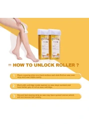 Sugar Roll On Wax Hair Removal Wax Cartridge Body Waxing 352 Oz