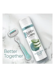 Gillette Venus Satin Care Aloe Vera Glide Scented Shave Gel For Sensitive Skin 200ml