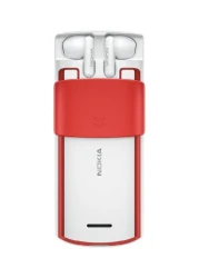 5710 XA Dual SIM White/Red 48MB RAM 128MB 4G -Middle East Version